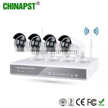 4 Channel Wifi 720P ip camera NVR CCTV Wireless Camera System 4CH wifi nvr kits wifi nvr cctv kit PST-WIPK04AL