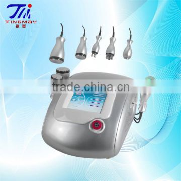 Ultrasonic Liposuction Equipment 40K Cavitation Slimming Machine & Cryo Slimming Machine & Multipolar RF Slimming Machine Ultrasonic Fat Cavitation Machine