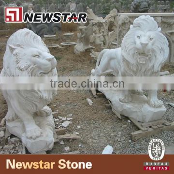 Newstar marble stone statue lion