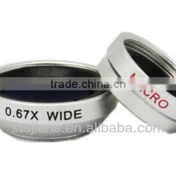 0.67X Wide Angle Lens +marco wholesale Lens For Mobile Phone