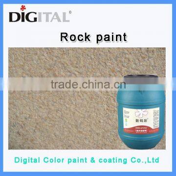 Pure water senior acrylic latex rock paint for architectural coatings