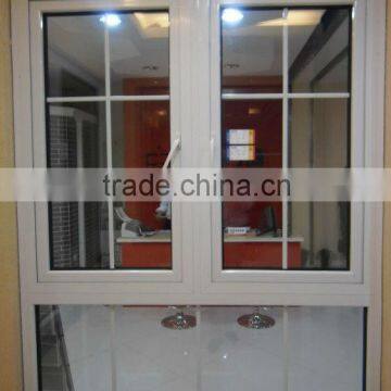 aluminum window with grill design
