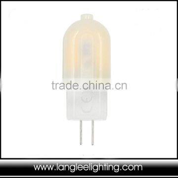 Plastic 12v led bulb 1.5w 2w high lumen g4