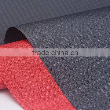 600 denier Ripstop Polyester Fabric With PVC Coated For Bage/Suitcase