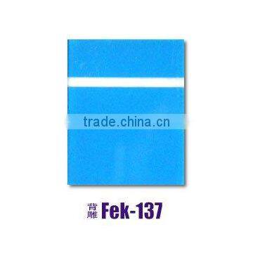 Transparent Back Engrave Color Sheet