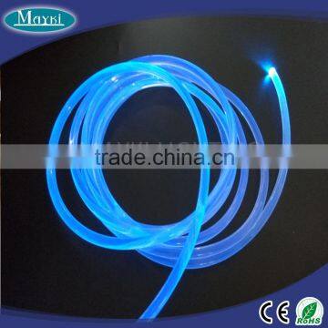 Super brightness light glow 5mm polymer optical side luminous cable