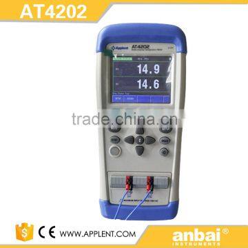 High Quality Multi-Channel Temperature Thermometer for Incubator (AT4202)