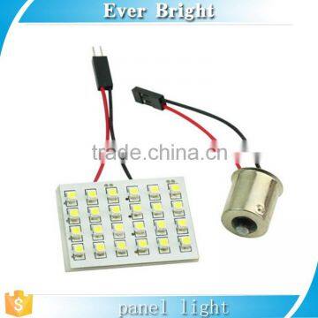 Car Interior Reading Light White 12V T10 Ba9s Festoon 24SMD 1210 SMD Led Reading Dome Panels Lights photo-5