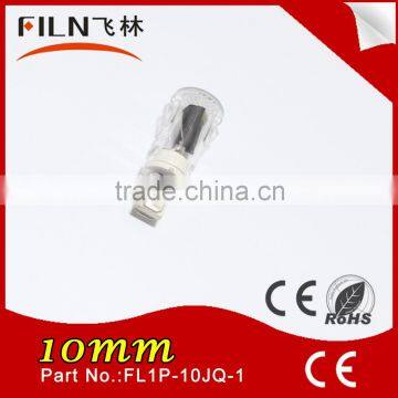 10mm Blue Indicator Light 220VAC Neon Lamp Signal Lamp Pilot Light photo-3
