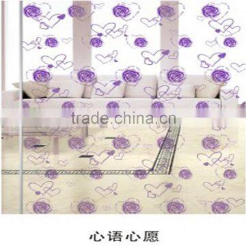 Coloful Decoration Screen Printed Glass for Bathroom Door photo-3
