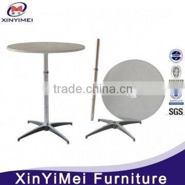Wood Folding Bar Table For Coffee Shop