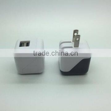 cube shaped USB car charger