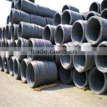 High quality hot rolled carbon steel wire rod(SAE1006 SAE1008 diameter 5.5mm 6.5mm 8mm 10mm 12mm