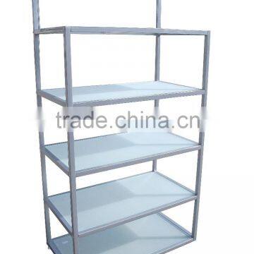 Trade Assurance High Quality commercial glass shelves, display supermarket rack