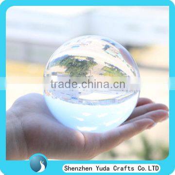 Customized 90mm Ultra Clear Acrylic Ball, Acrylic Ball Crystal Clear Acrylic Contact Balls for Contact Juggling Sports