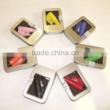 Exlight Mini Emergency Car Escape Hammer, Key Chain Seat Belt Cutter Car Window Breaker Safety Hammer photo-2