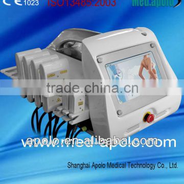 HOT selling lipolaser slimming machine fitness equipment by shanghai apolo medical technology CE approved