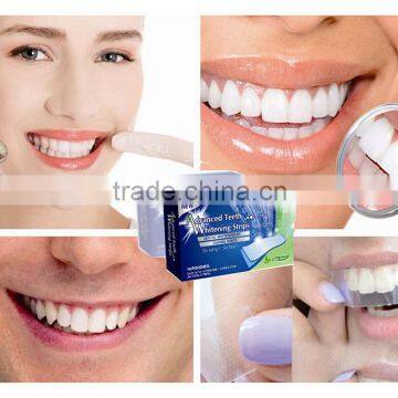Teeth Whitening Strips 6%hp/non Peroxide , Private Logo Teeth Bleaching Strips