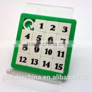 Plastic Sliding Puzzle Game