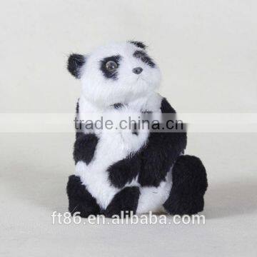 Animal theme park ornaments lovely panda for garden decoration