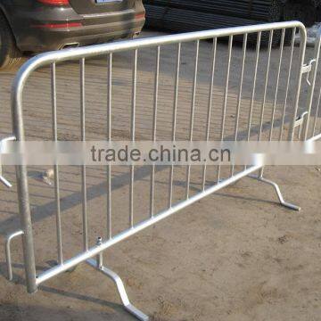 Fine quality for metal crowd control barrier,galvanized/powder coating event road safety barrier,portable concert mojo barrier