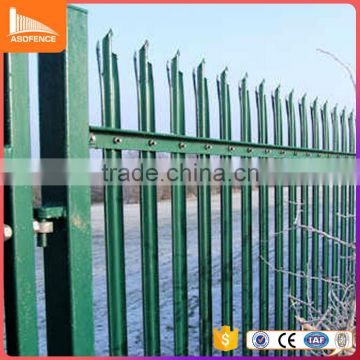 china real factory anping ASO wholesale ral colour required steel palisade fencing