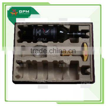 Biodegradable Paper Pulp Wine Packaging Tray and Box photo-2
