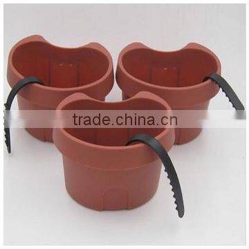 Garden Hanging Half Round Flower Pot for Sale photo-2