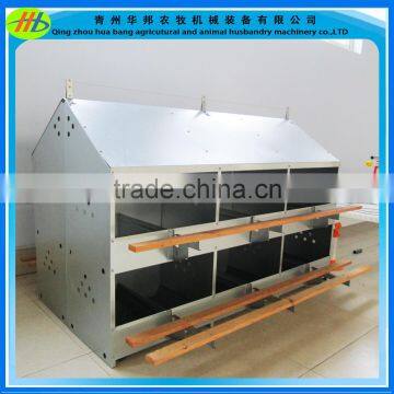 best selling hot dip galvanized sheet nest box for chicken lay egg