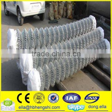 Lower price useful galvanized chain link fence