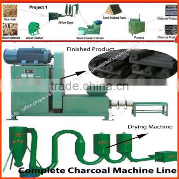 Best Quality sugarcane bagasse charcoal briquette machine /activated charcoal machine