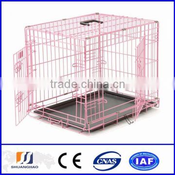 Hot sale cheap professional made stainless steel dog cage(factory)