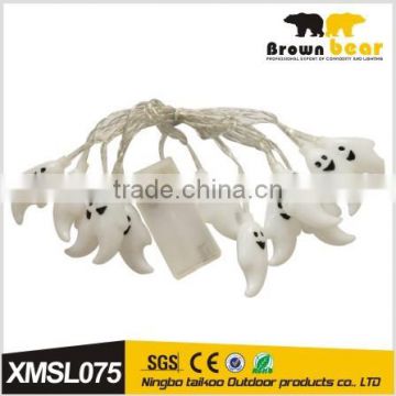 ghost shape christmas light set