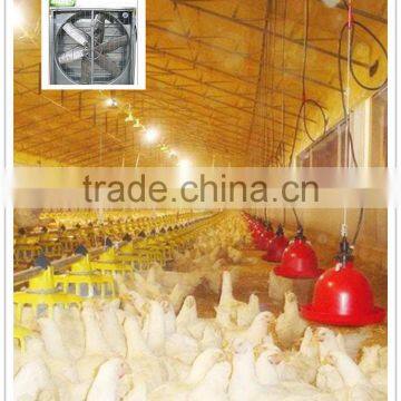 Poultry House Negative-pressure Exhaust Fan Cooling System