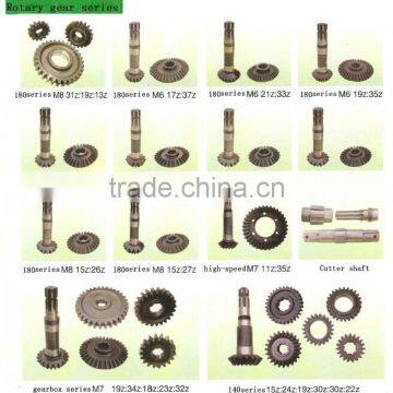 Agricultural Part Rotary Machinre Gear and Shaft photo-3