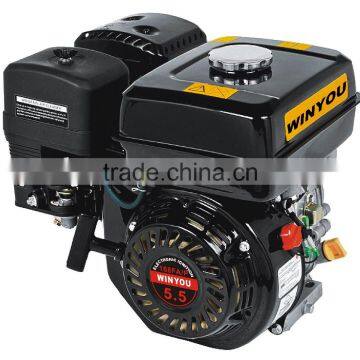 5.5hp cheap air cooled gasoline engine WY168FA with high performance made in Winyou Power ,Chongqing,China