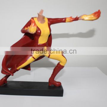 Stocked Hot Sale Decorative custom Resin action 3D figurine wholesale