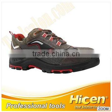 Top Layer Leather Shock Resistance Diabetic Safety Shoes Men In Stock