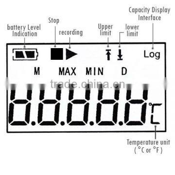 Mini Digital Temperature Data Logger 16000 Points Internal NTC Thermal Resistor Sensor photo-4
