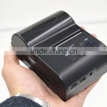 New 58mm bluetooth receipt thermal printer bluetooth printer USB + serial port (Windows + android+IOS)