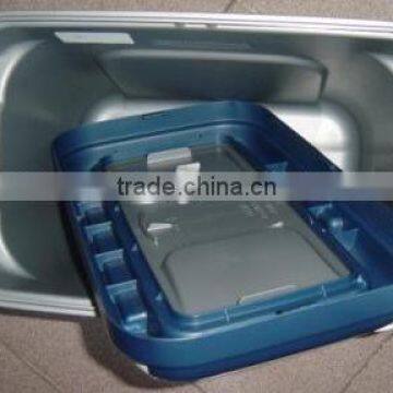 OEM Blow Molding Large Garbage Bins Plastic PE Dustbin photo-6