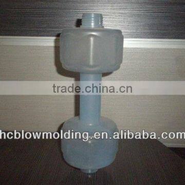 OEM Blow Molding Plastic HDPE Water Dumbbell Bottle Exercise Equipment for Sale photo-5