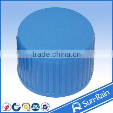 New Beautiful High Quality Custom Made Plastic Blue Bottle Cap