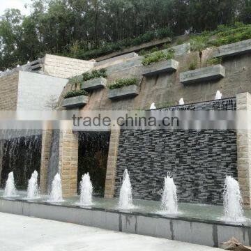 Wall Waterfall Fountain in Guangzhou City photo-2