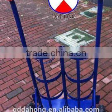 Oxygen Cylinder Trolley HT1007 for Single Gas Bottle photo-4