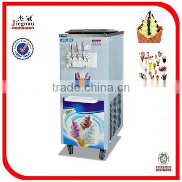 Stainless Steel Soft Ice Cream Machine BQ-838 0086-13632272289