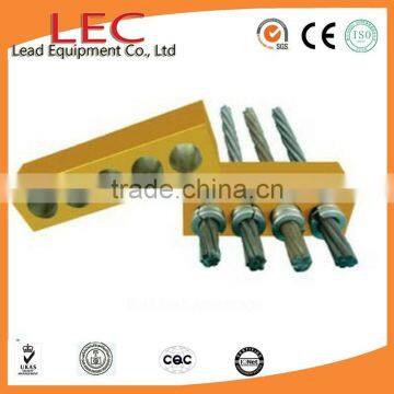 LEC Prestressed Concrete Post Tension Flat Stressing Anchorage photo-3