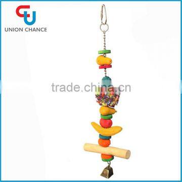 Wooden Toy For Birds Hanging Bird Toys Balancing Bird Toy