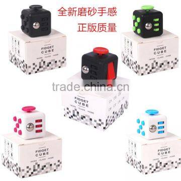 New Relax Fidget Cube Toy, Relieves Stress Cube, Stress Free Fidget Cube photo-2