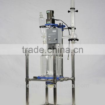 20L jacketed glass reactor